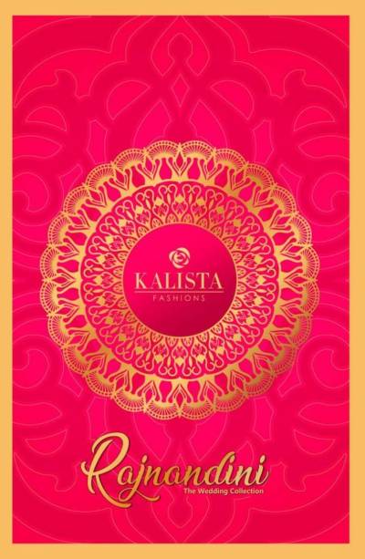 Rajnandini By Kalista Designer Wedding Saree Collection